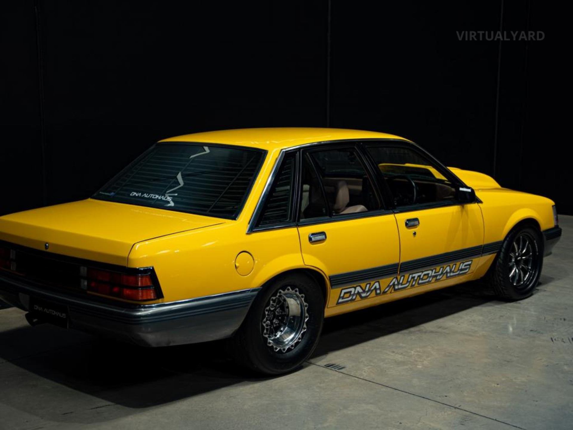 Premium sports car in dramatic lighting